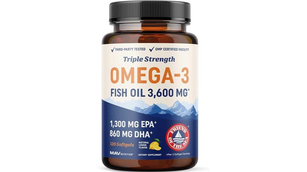 high potency omega 3 supplement