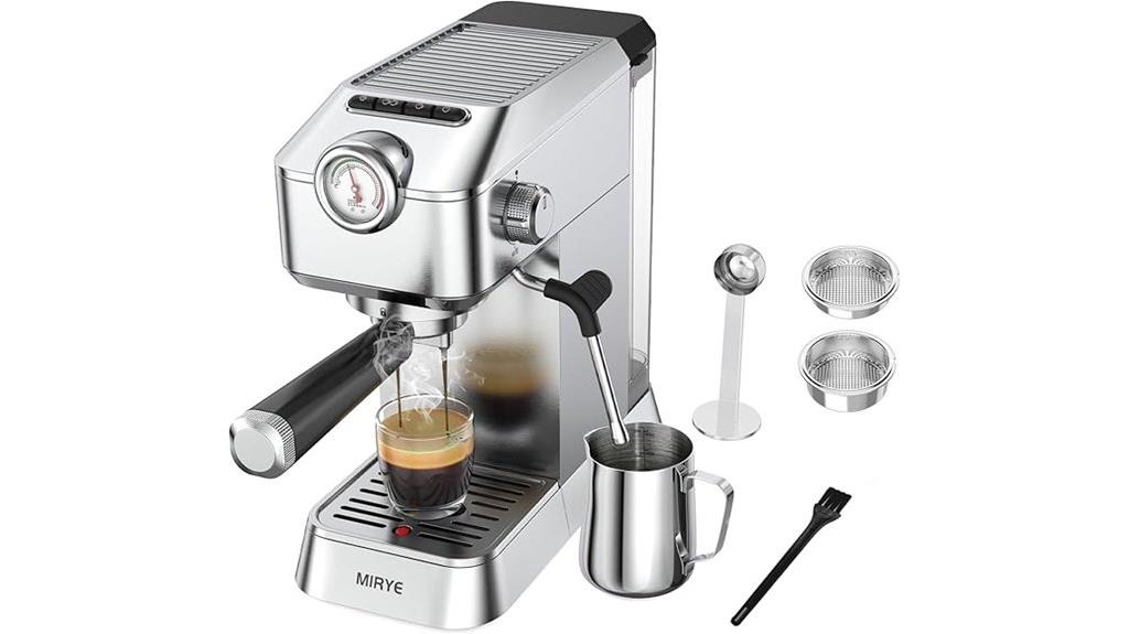 high pressure stainless steel espresso