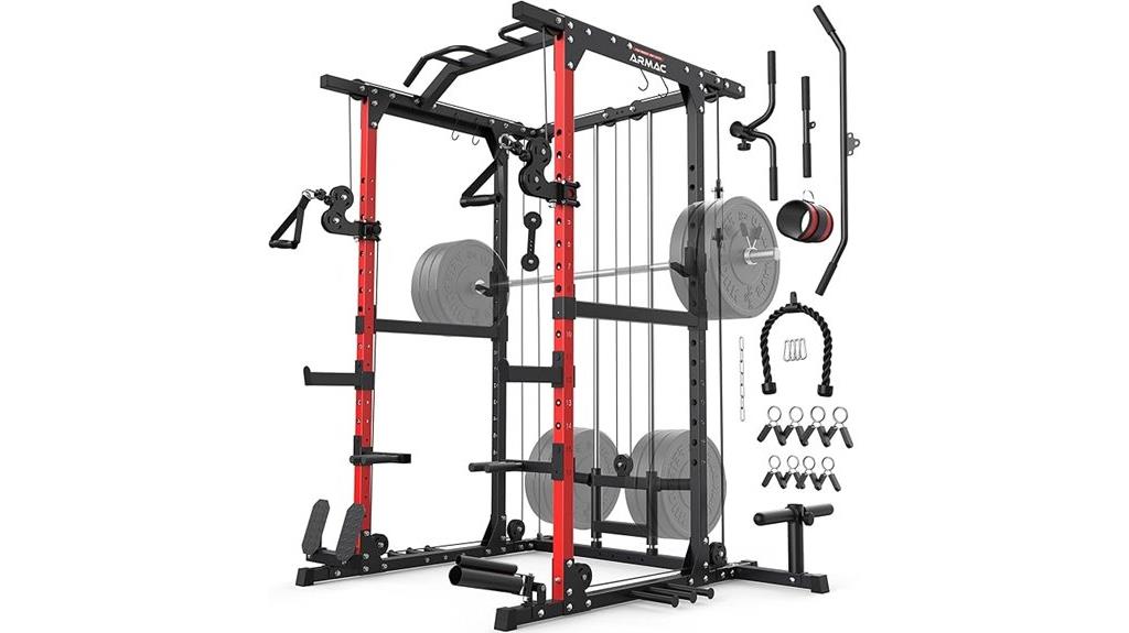 home gym power rack