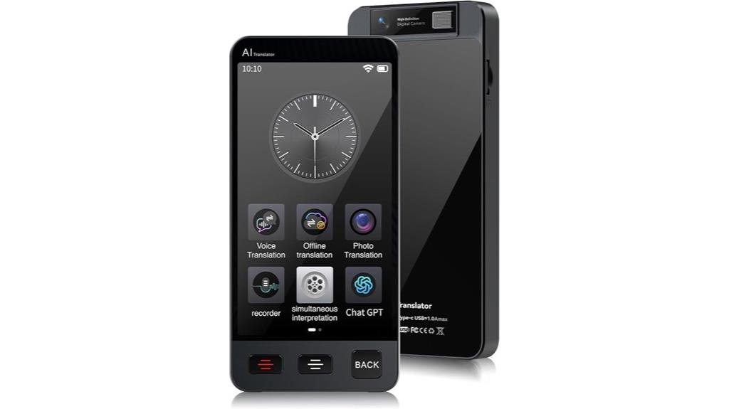instant multilingual translation device