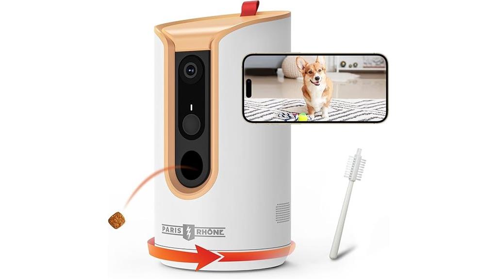 interactive pet camera system