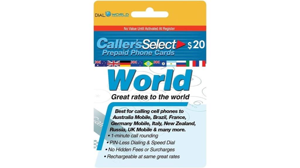 international calling prepaid card
