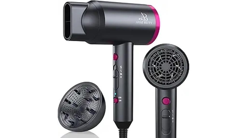 ionic diffuser hair dryer