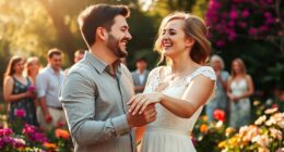 joyful filipina engagement celebration