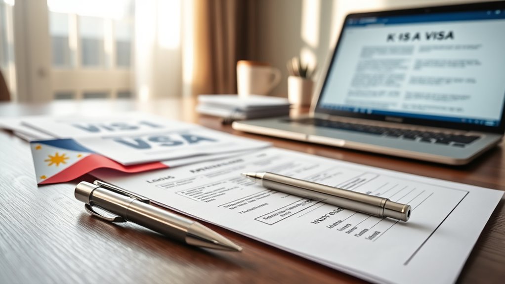 k 1 visa application steps