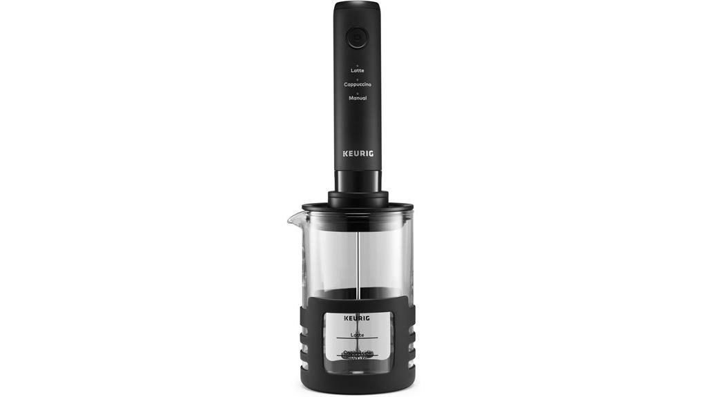 keurig milk frother appliance