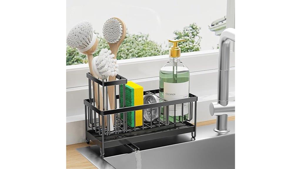 kitchen sink sponge holder