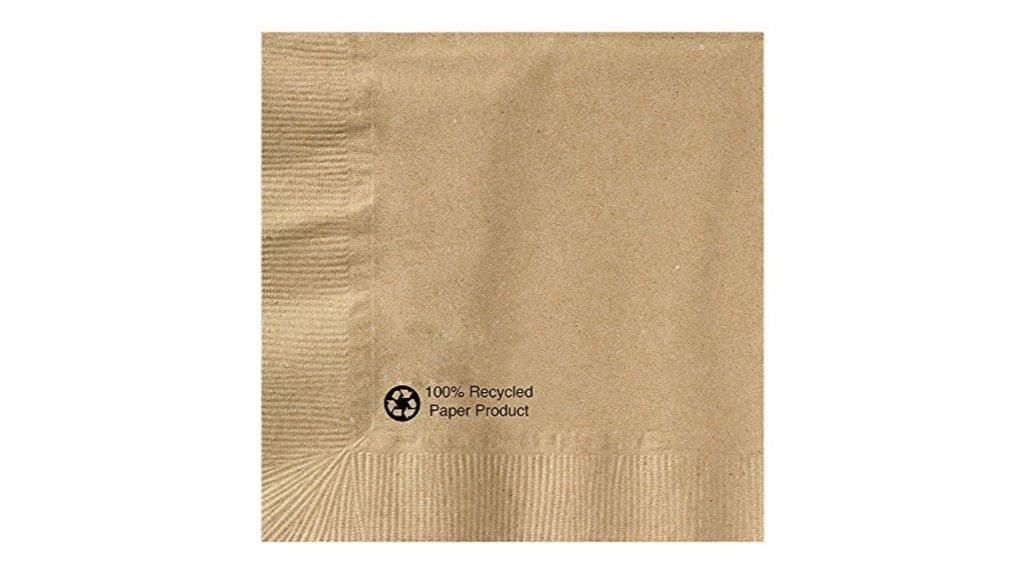 kraft beverage napkin packs