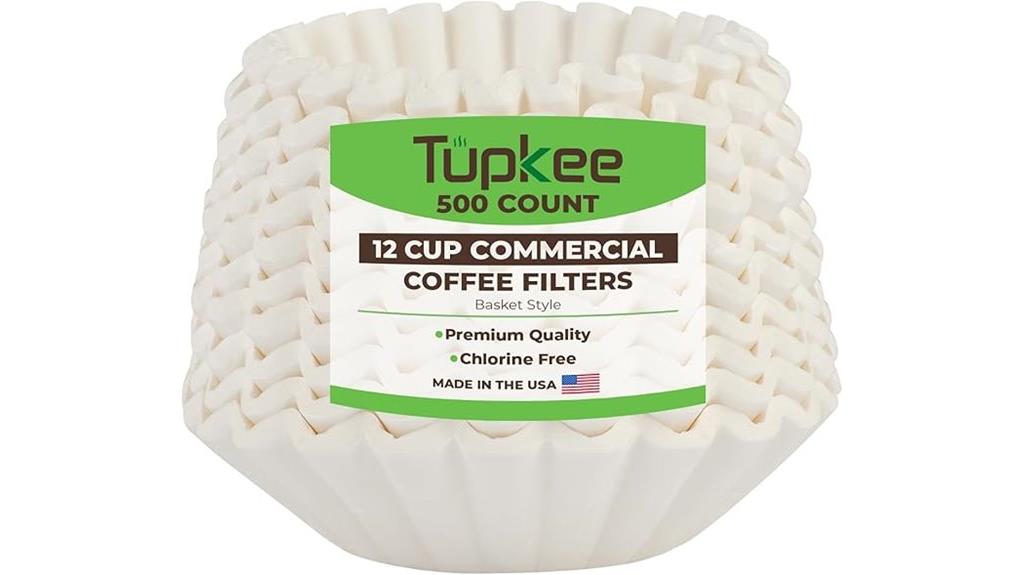 large coffee filter pack