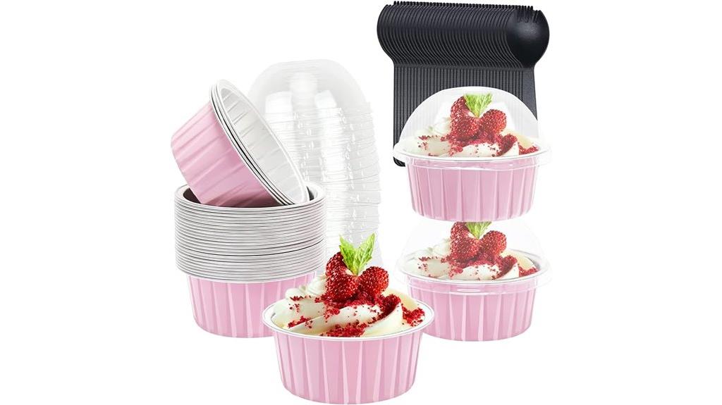 large muffin liners included