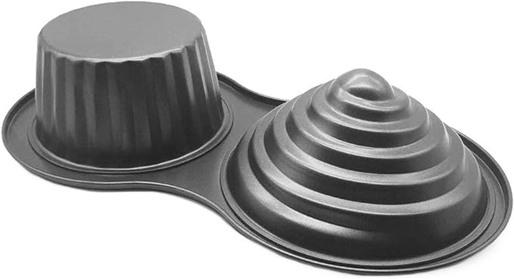 large non stick cupcake mold