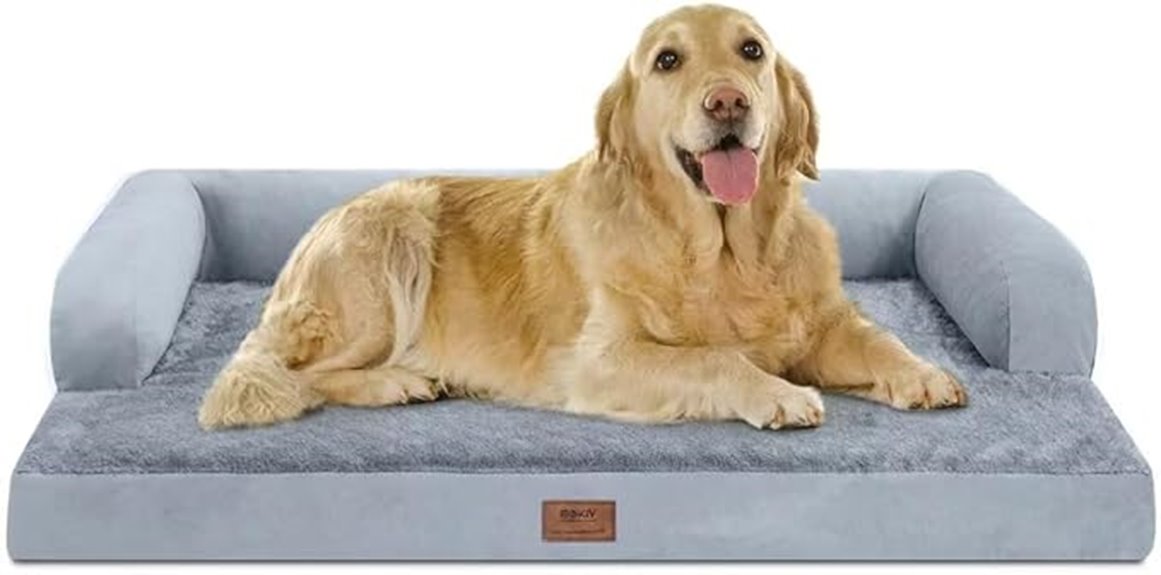 large waterproof orthopedic bed
