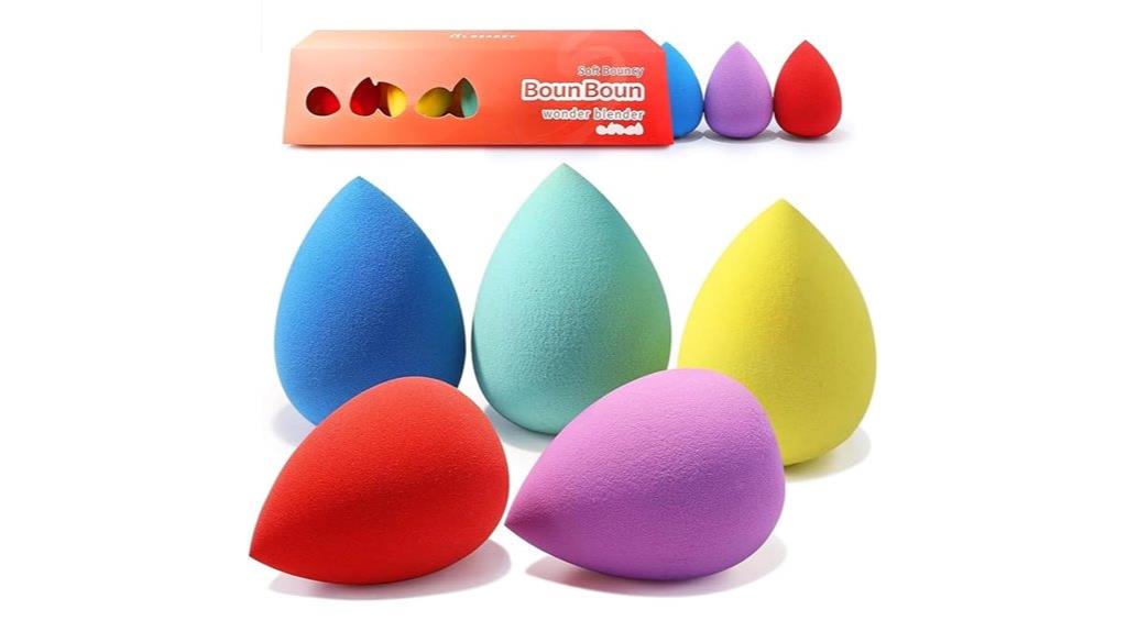 latex free makeup sponge set