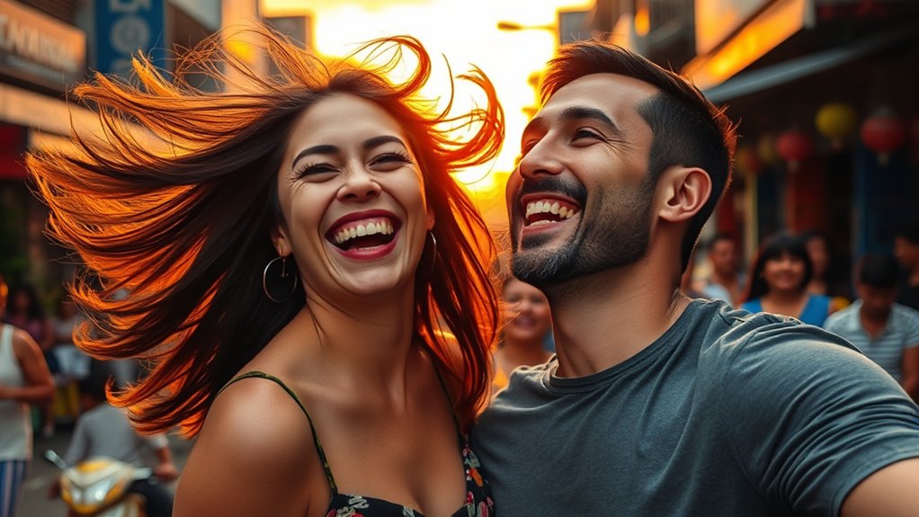 laughter strengthens emotional intimacy