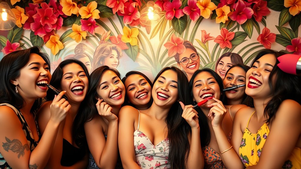 laughter unites beauty discussions