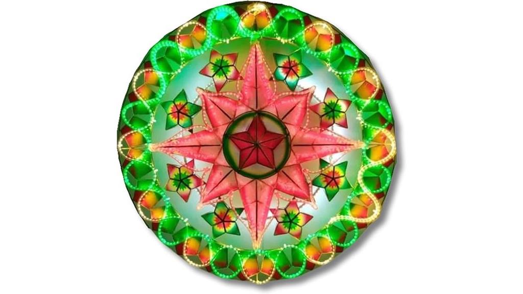 led christmas lantern decoration