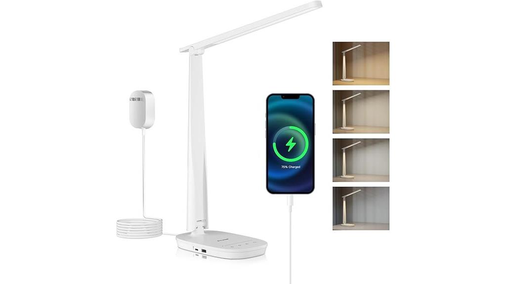 led desk lamp with usb