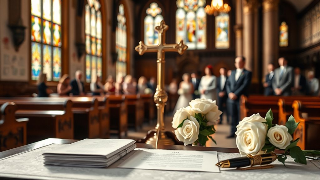 legalities of church weddings