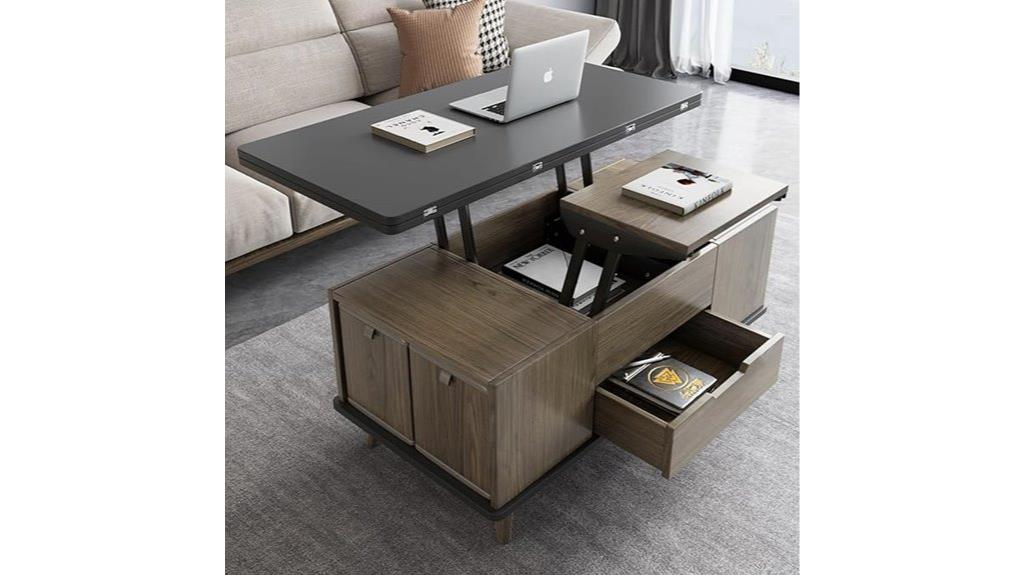 lift top coffee table