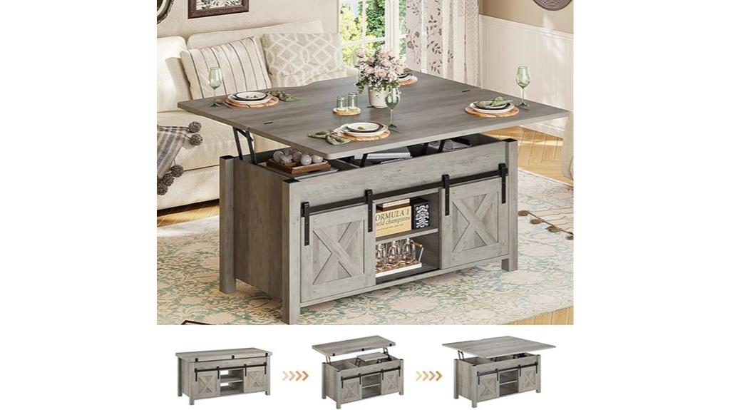 lift top coffee table