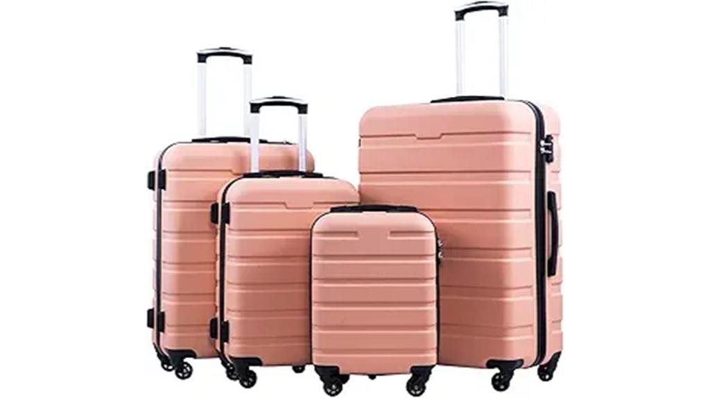 lightweight hardshell luggage set