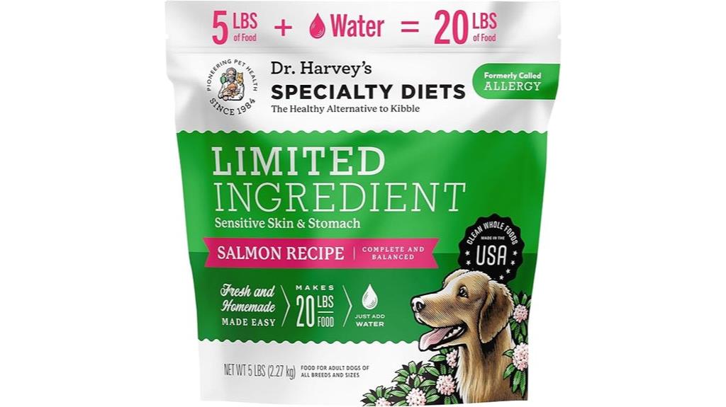 limited ingredient salmon dog food