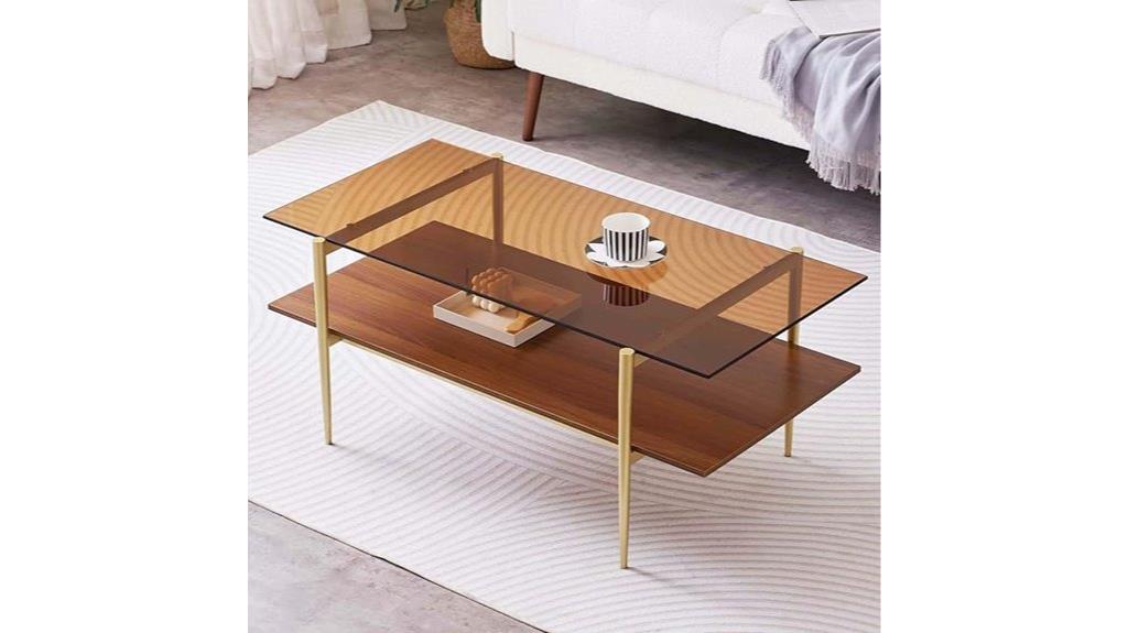 mid century modern coffee table