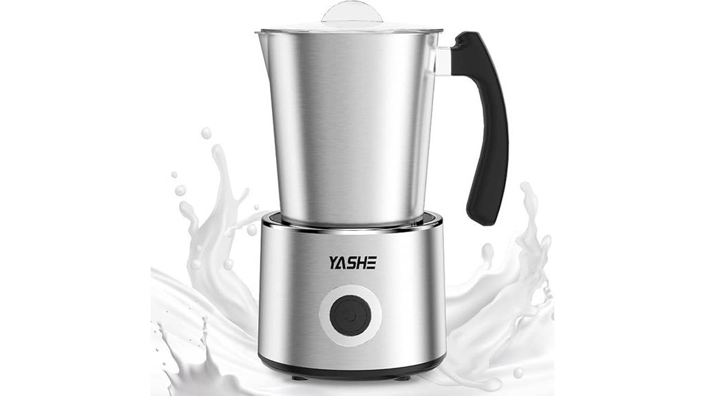 milk frother and steamer