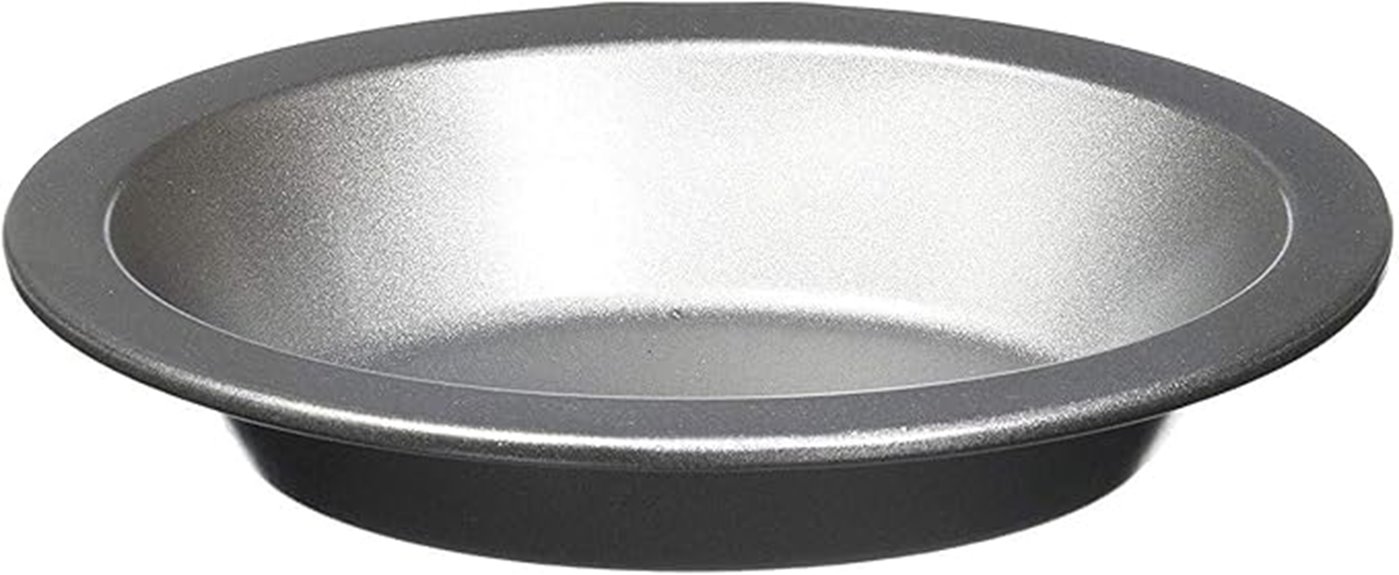 mini metal pie dish set