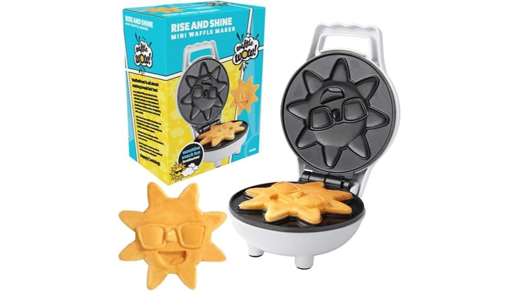 mini waffle maker delight