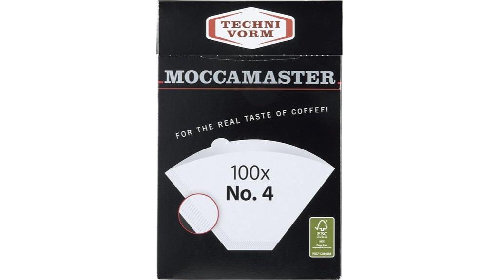 moccamaster coffee filters box