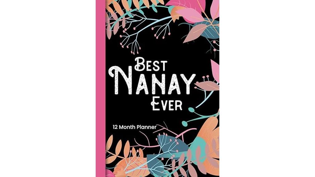 monthly planner for mothers
