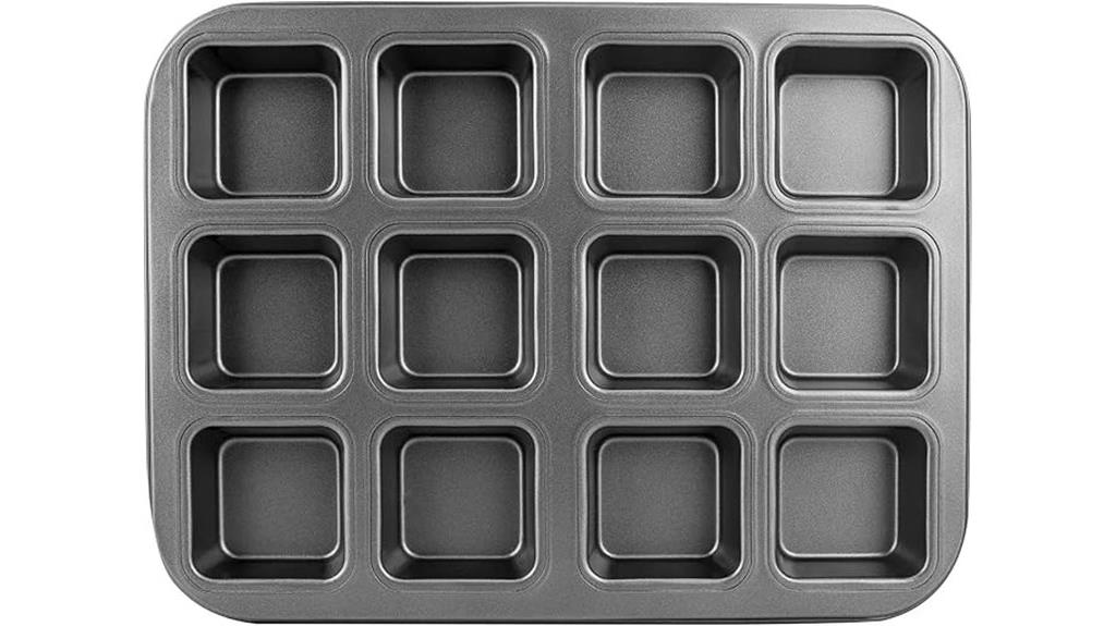 non stick brownie pan dividers