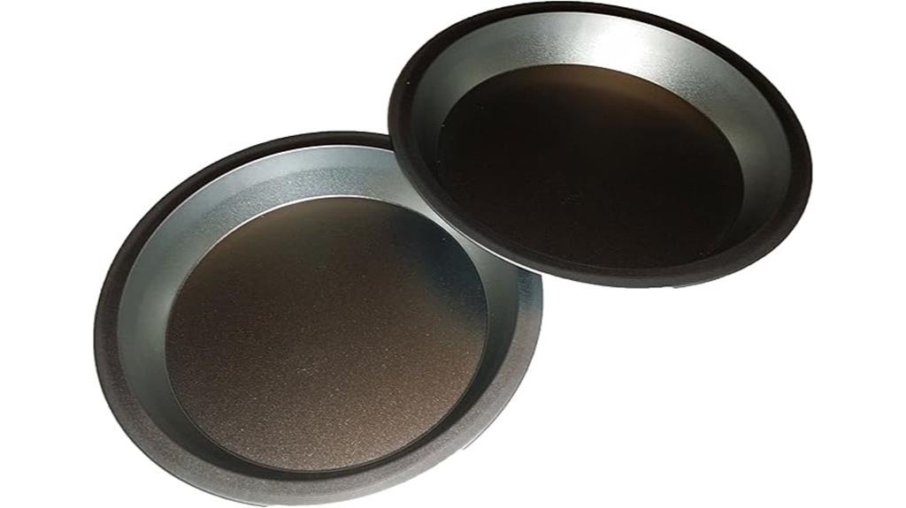 non stick pie pans set