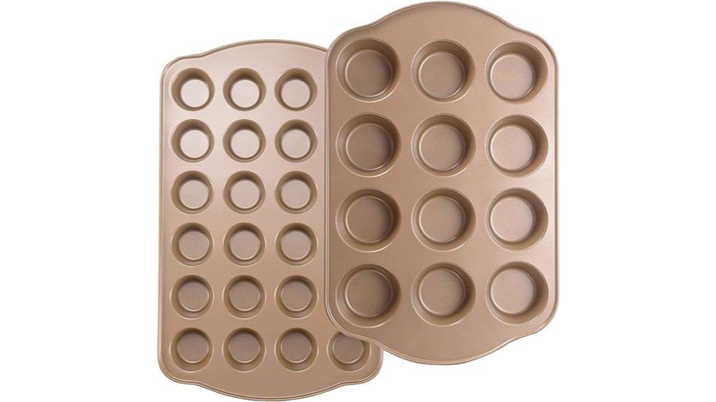 nonstick mini muffin pans