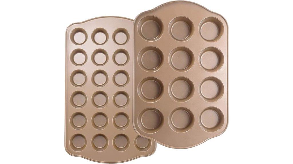 nonstick muffin pan set