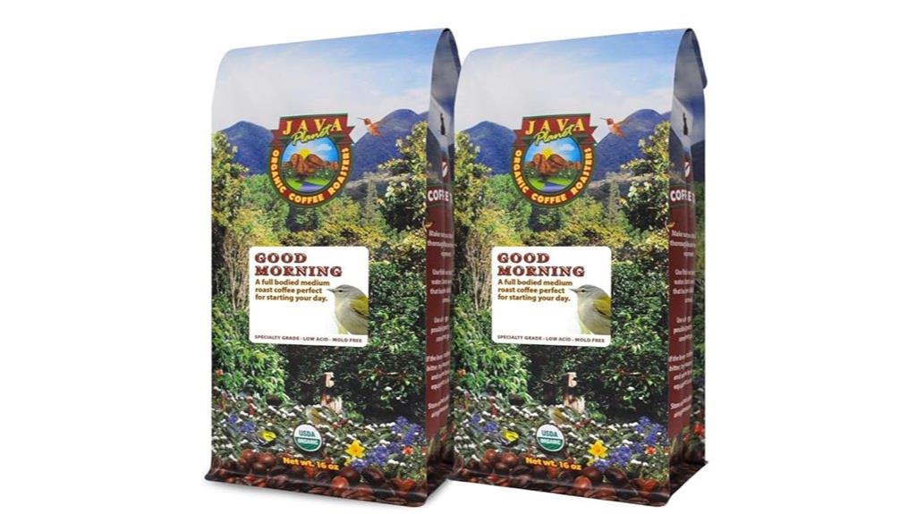 organic medium roast coffee