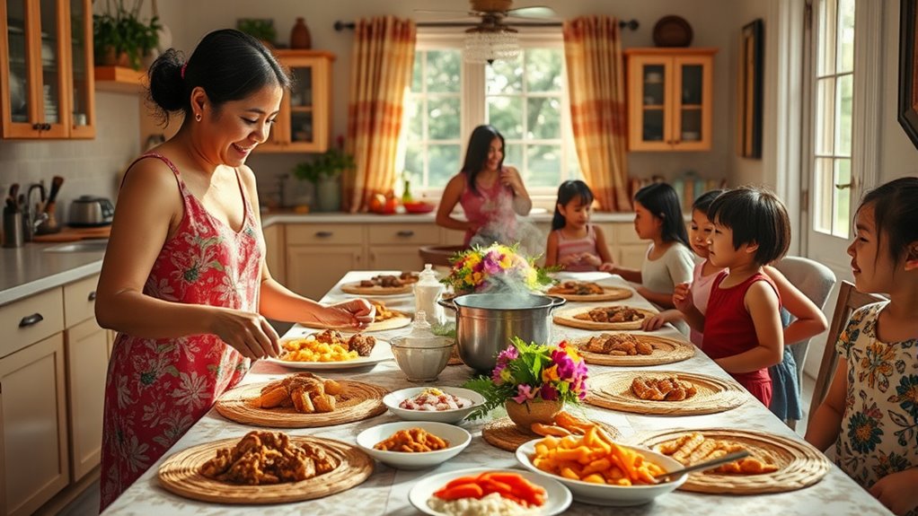 organizing family gatherings collaboratively