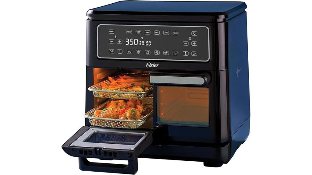 oster dual air fryer