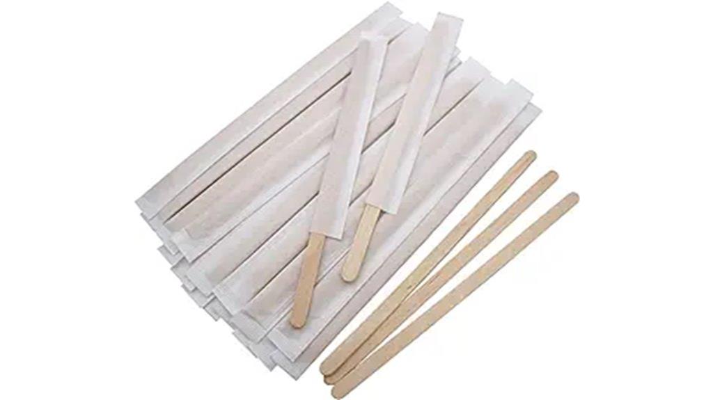 paper wrapped coffee stirrers