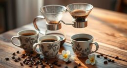 perfect pour over coffee romance