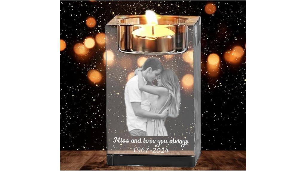 personalized 3d crystal holder