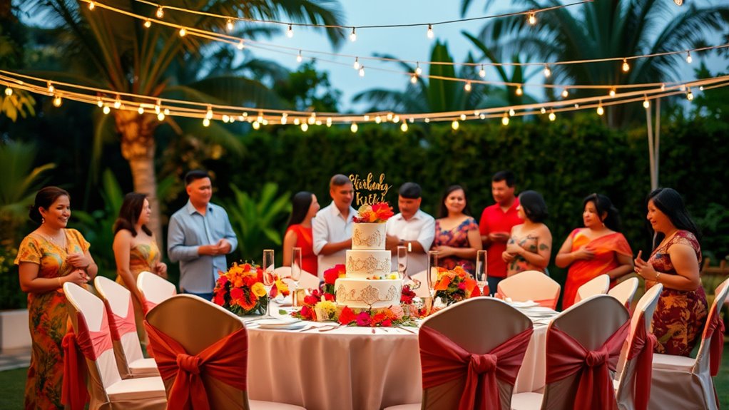 personalized filipino birthday celebration