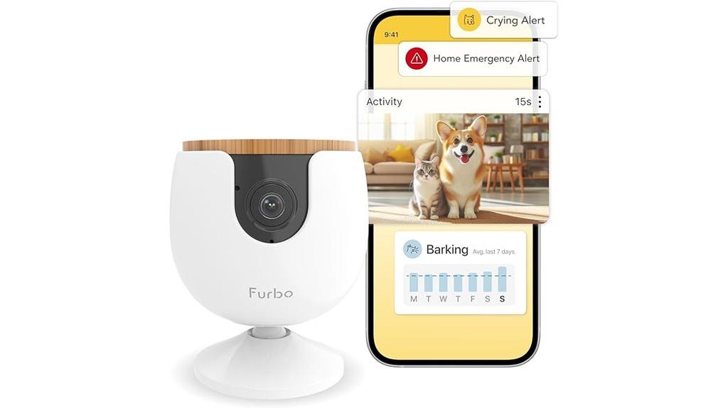 pet camera with nanny