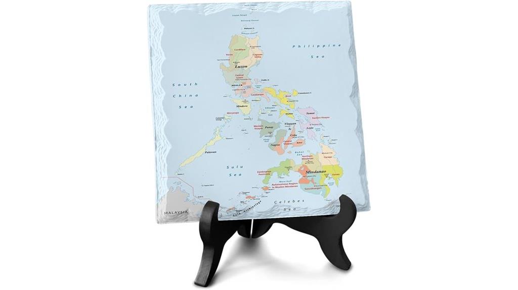 philippines decorative ceramic plaque