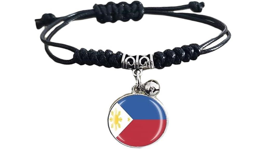 philippines flag braided accessory