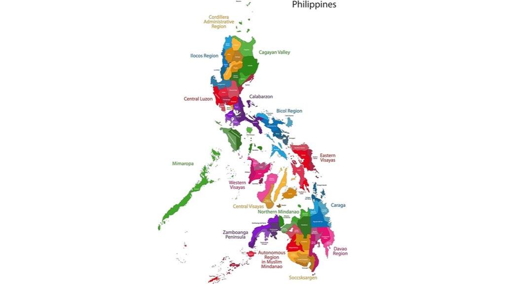 philippines map wall art