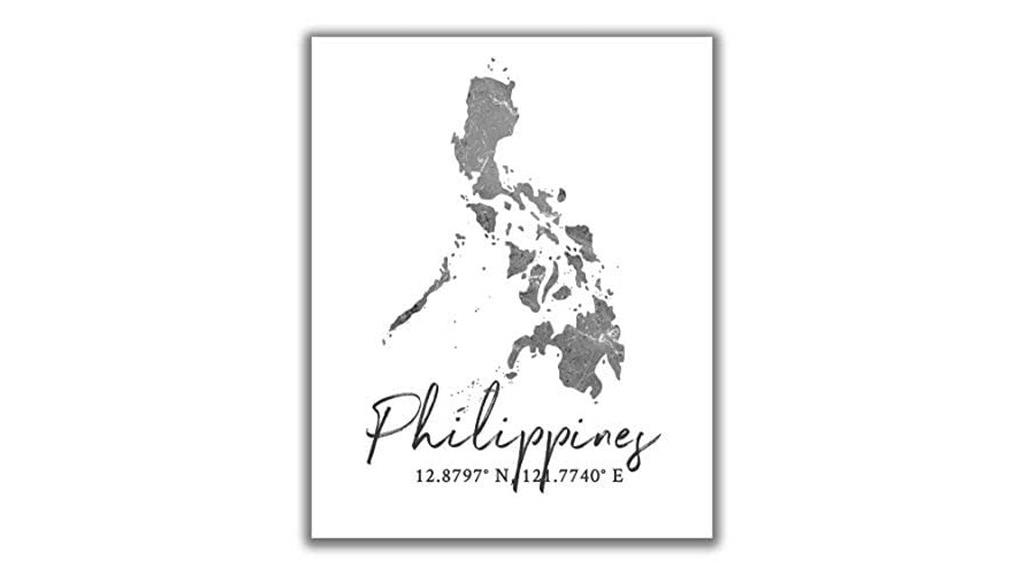 philippines silhouette wall art
