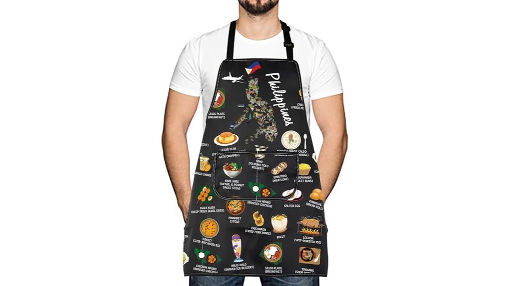 philippines themed kitchen apron