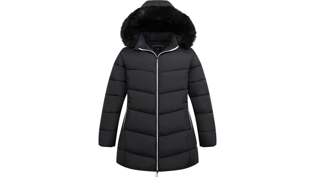 plus size winter coat